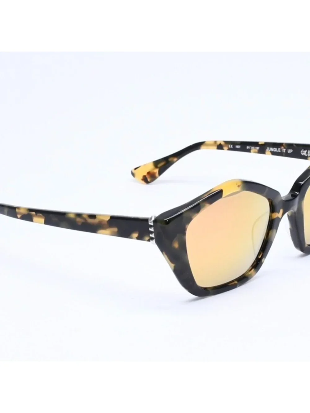 Chrome Hearts Sunglasses Eyewear Jungle IT UP Black Yellow